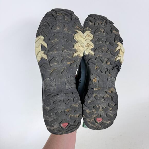 Salomon X Ultra 4 Gore-Tex Hiking Shoes Women's 8 Black Stormy Weather Low Top - Picture 8 of 10